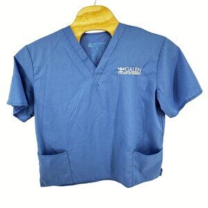 Galen College Of Nursing Blue Scrubs Set XL By Prism Medical Top and Pants